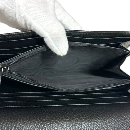 Gucci Black Leather Interlocking G