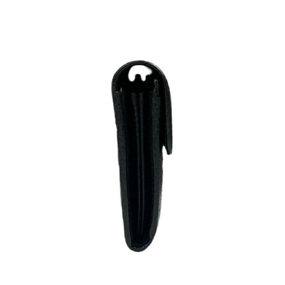 Gucci Black Leather Interlocking G
