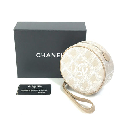 Chanel Brown Synthetic Travel Line