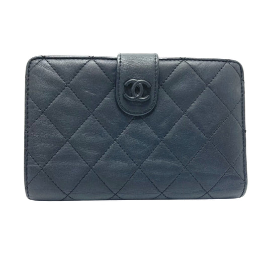 Chanel Black Leather Matelassé