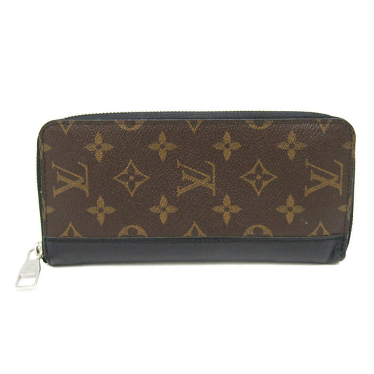 Louis Vuitton Brown Canvas Zippy Wallet Vertical