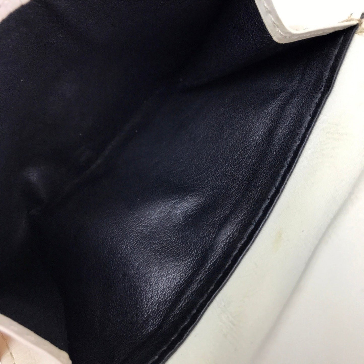 Chloé White Leather Wallet