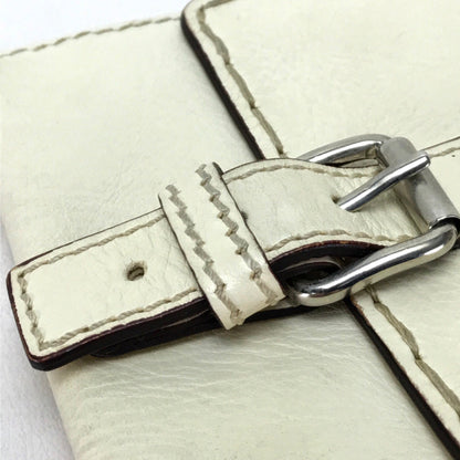 Chloé White Leather Wallet