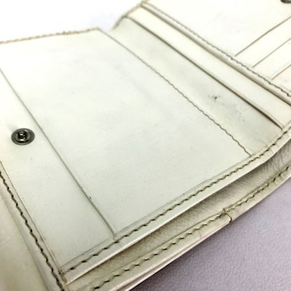 Chloé White Leather Wallet
