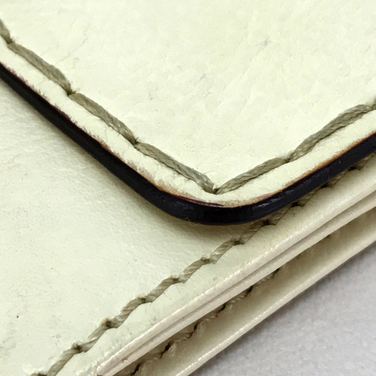 Chloé White Leather Wallet