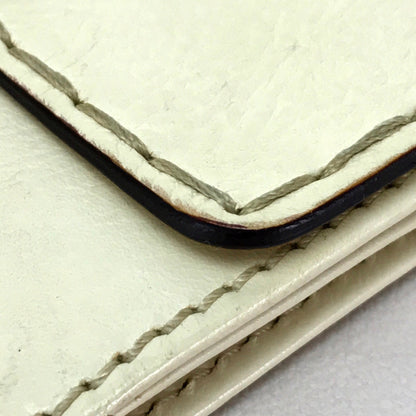 Chloé White Leather Wallet