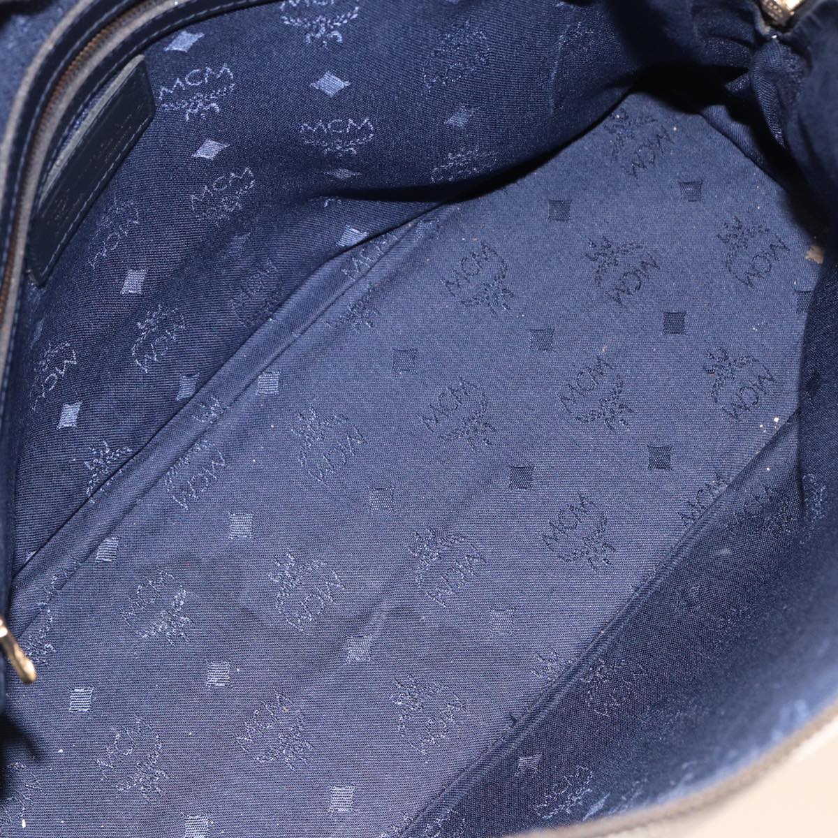 Mcm White Canvas Visetos