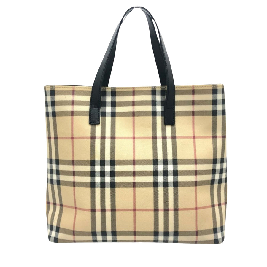 Burberry Brown Canvas Nova Check