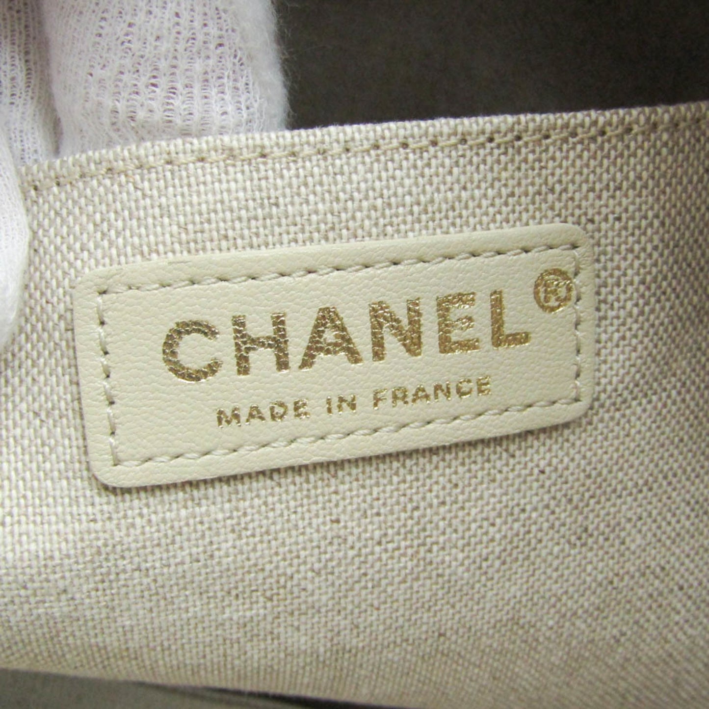 Chanel Brown Canvas -