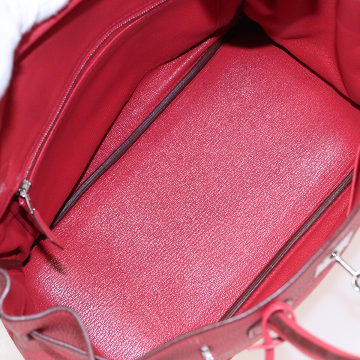 Hermès Red Leather Birkin 30