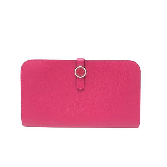 Hermès Pink Leather Dogon