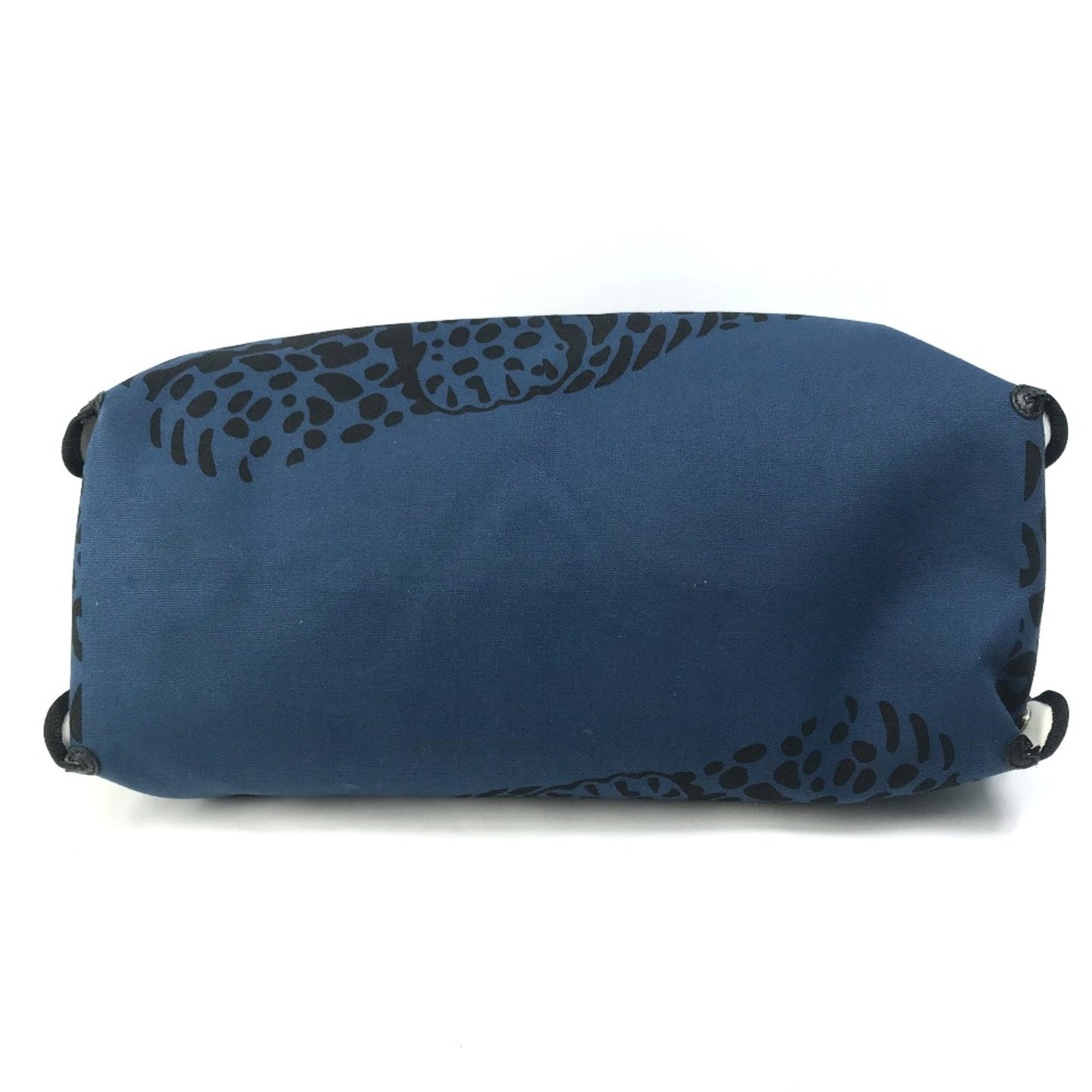Hermès Blue Cotton Cabas