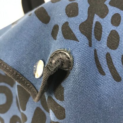 Hermès Blue Cotton Cabas