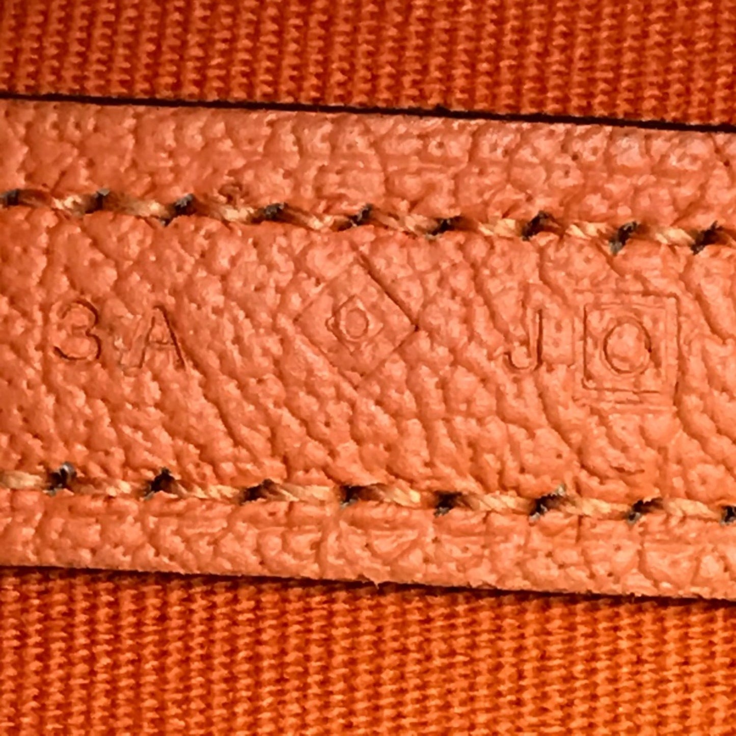 Hermès Orange Canvas Garden Party
