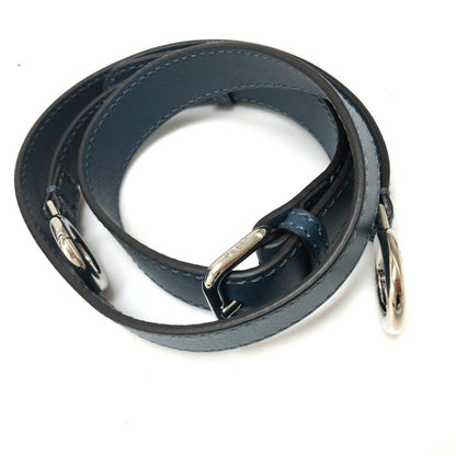 Fendi Blue Leather Handbag