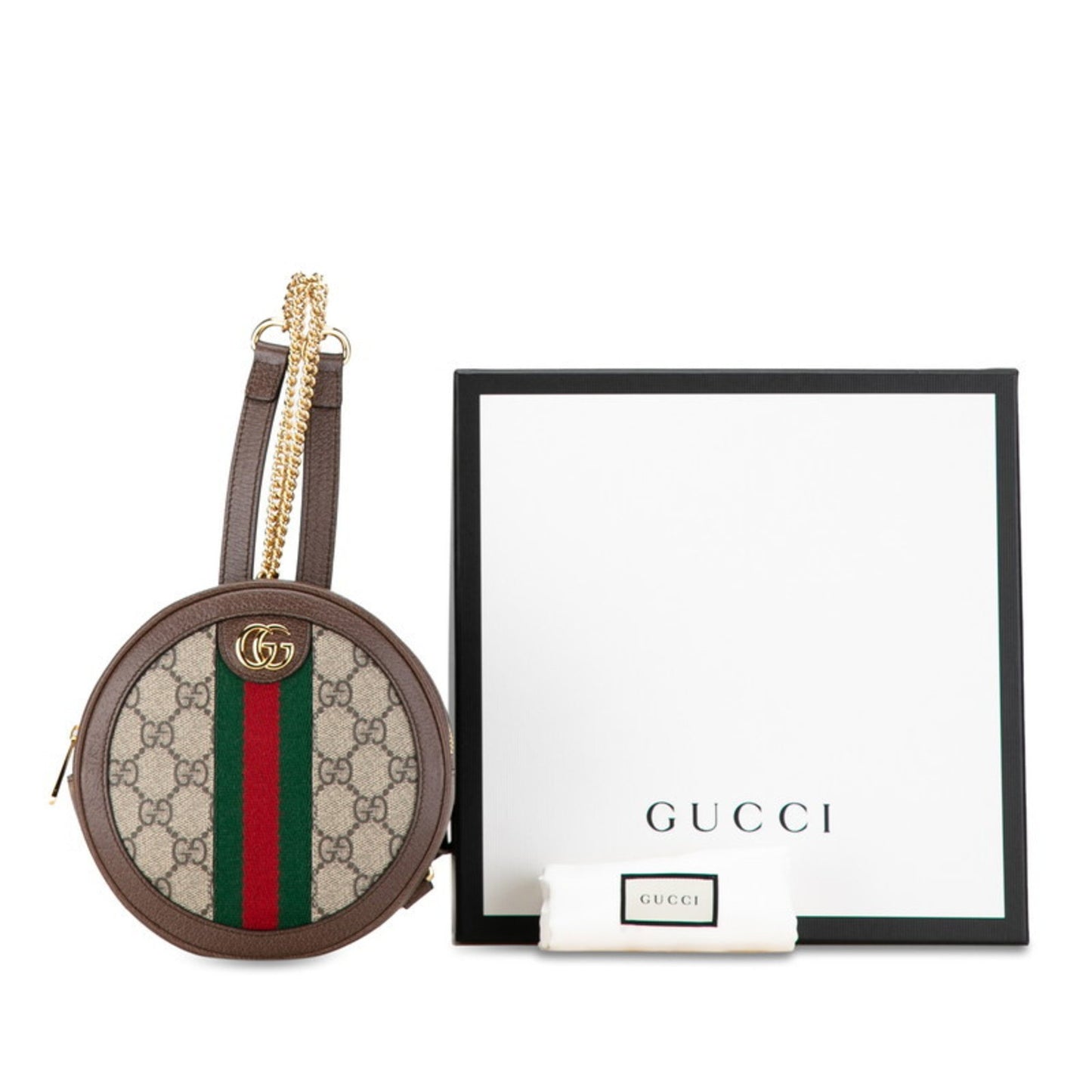 Gucci Brown Canvas Ophidia