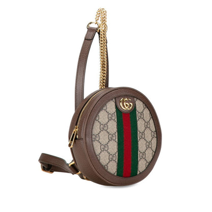 Gucci Brown Canvas Ophidia