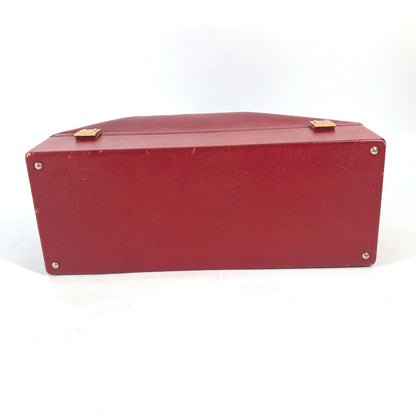 Hermès Red Leather Macpherson