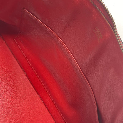 Hermès Red Leather Macpherson