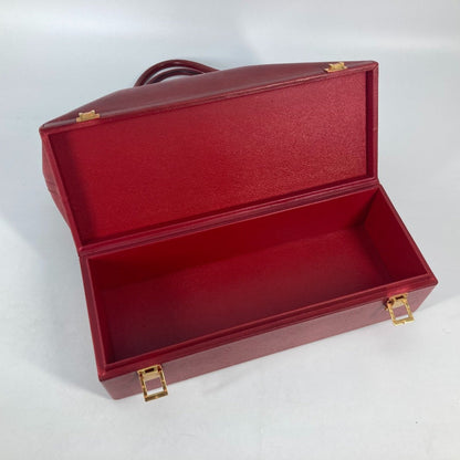 Hermès Red Leather Macpherson