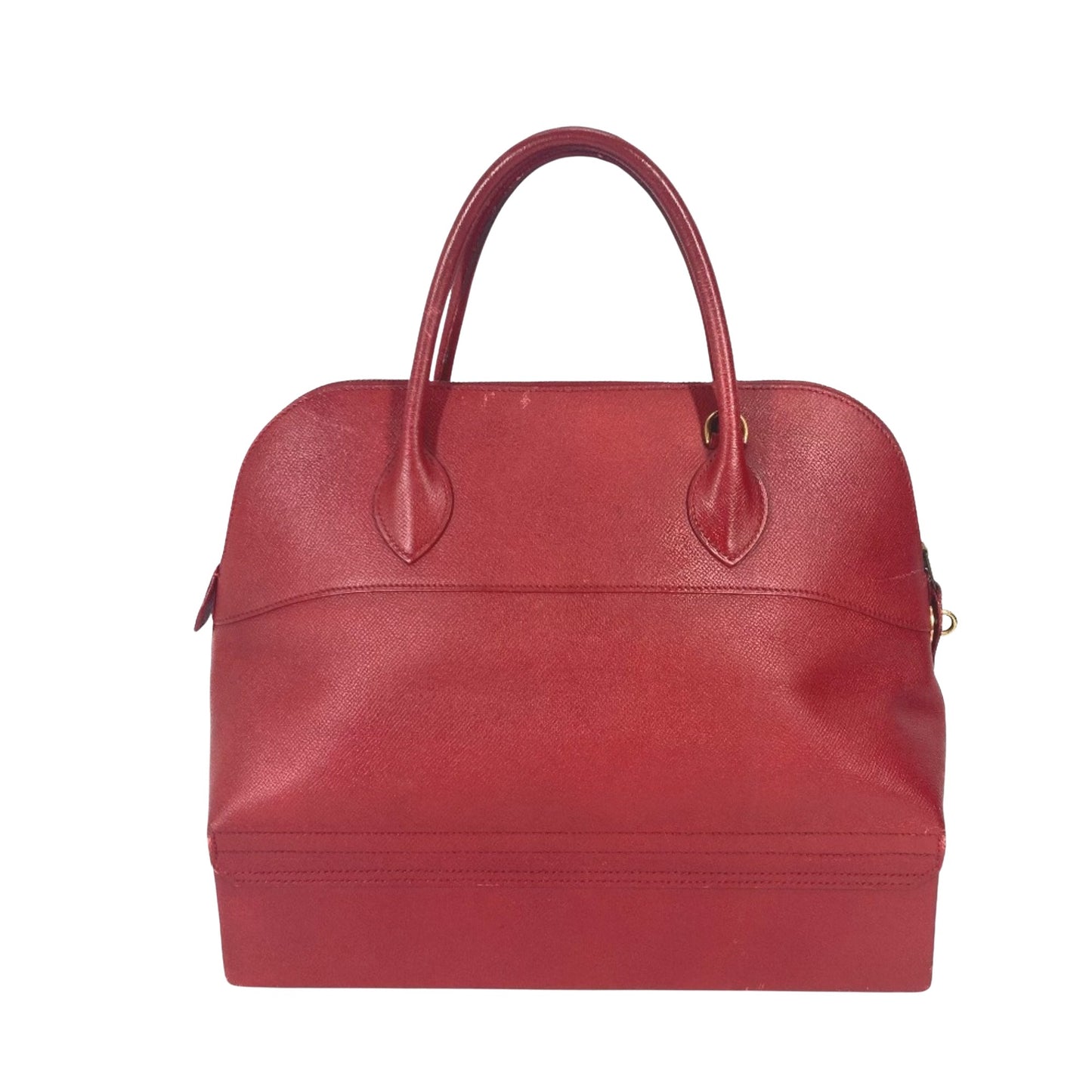 Hermès Red Leather Macpherson