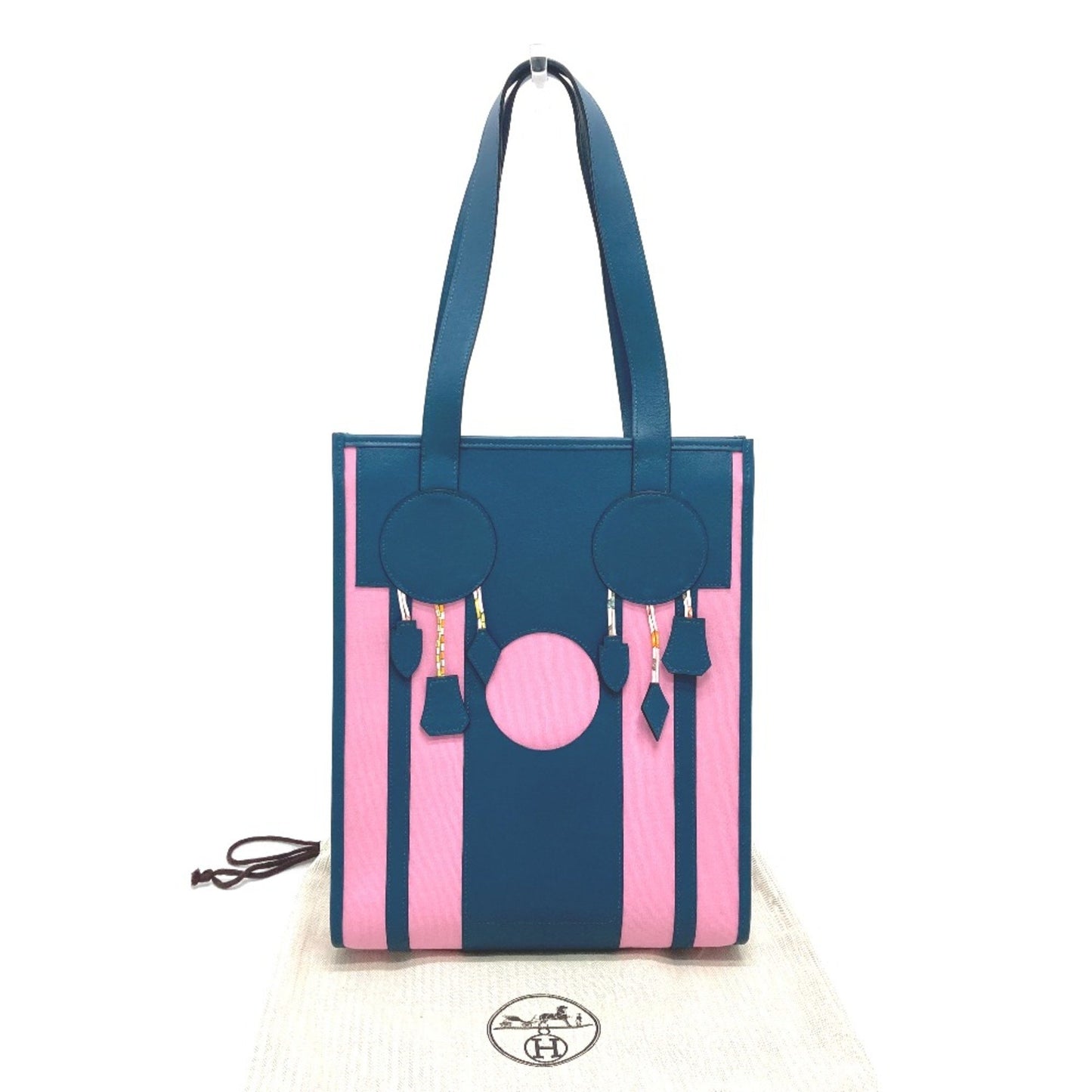 Hermès Blue Leather Ash