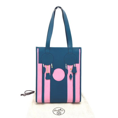 Hermès Blue Leather Ash