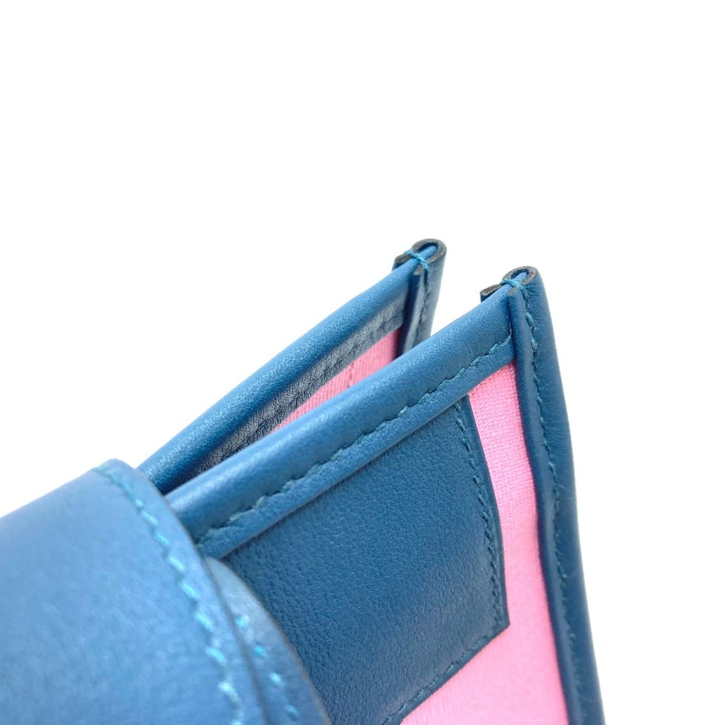 Hermès Blue Leather Ash