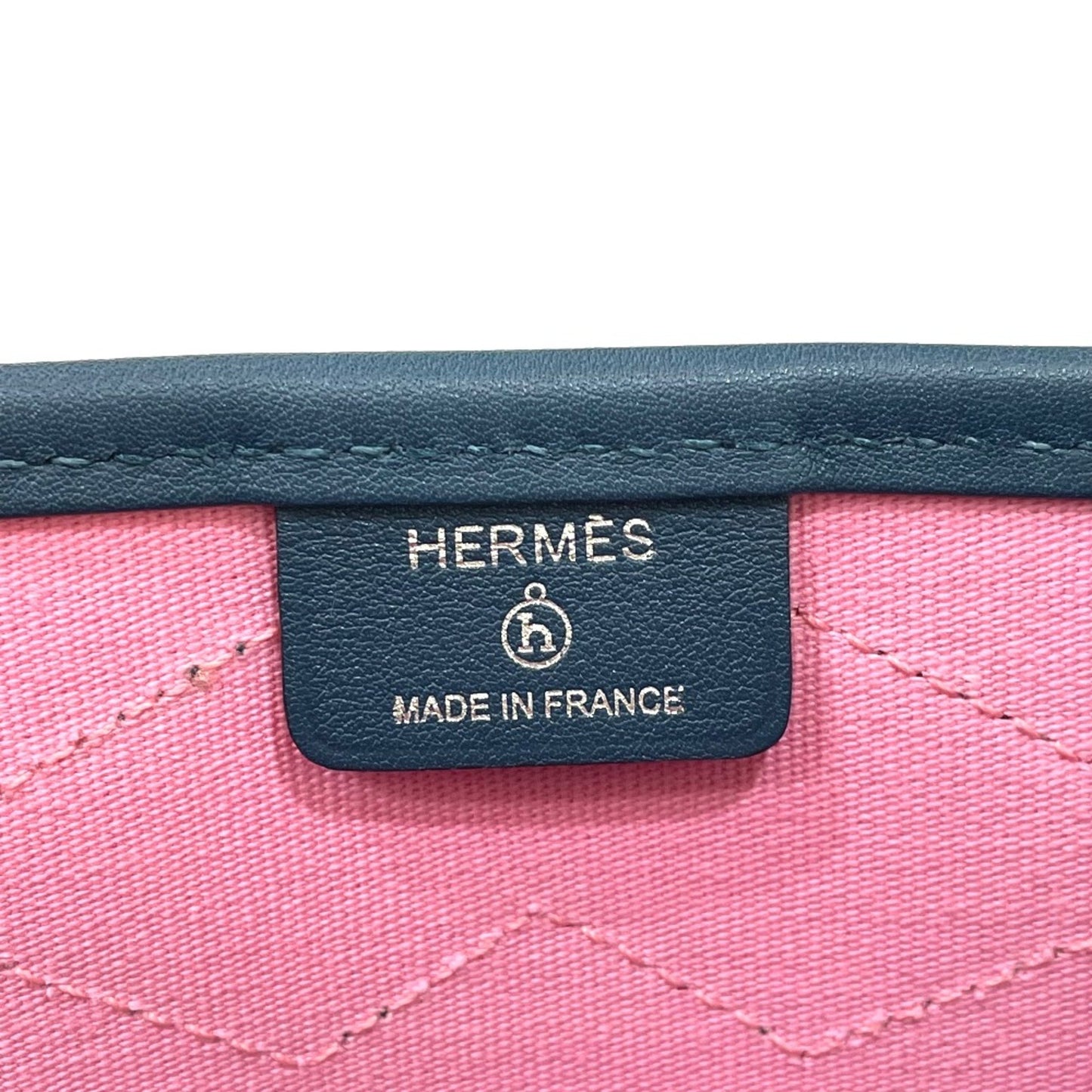 Hermès Blue Leather Ash