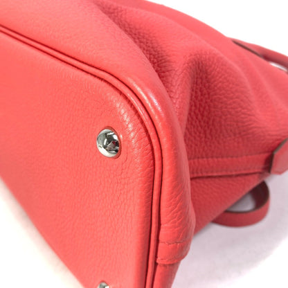 Hermès Red Leather Bolide
