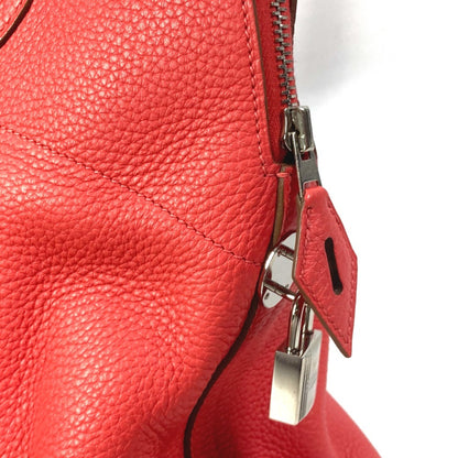 Hermès Red Leather Bolide