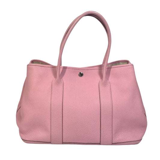 Hermès Pink Leather Garden Party