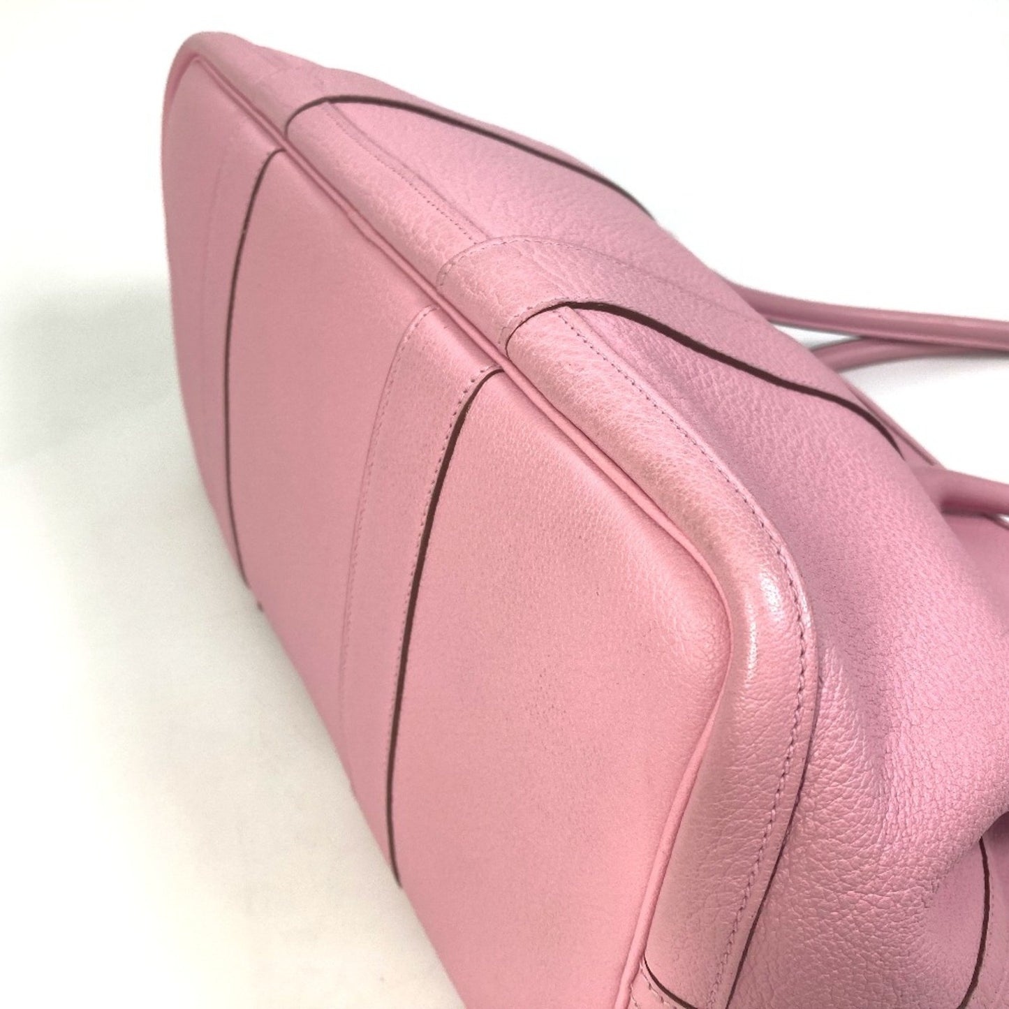Hermès Pink Leather Garden Party