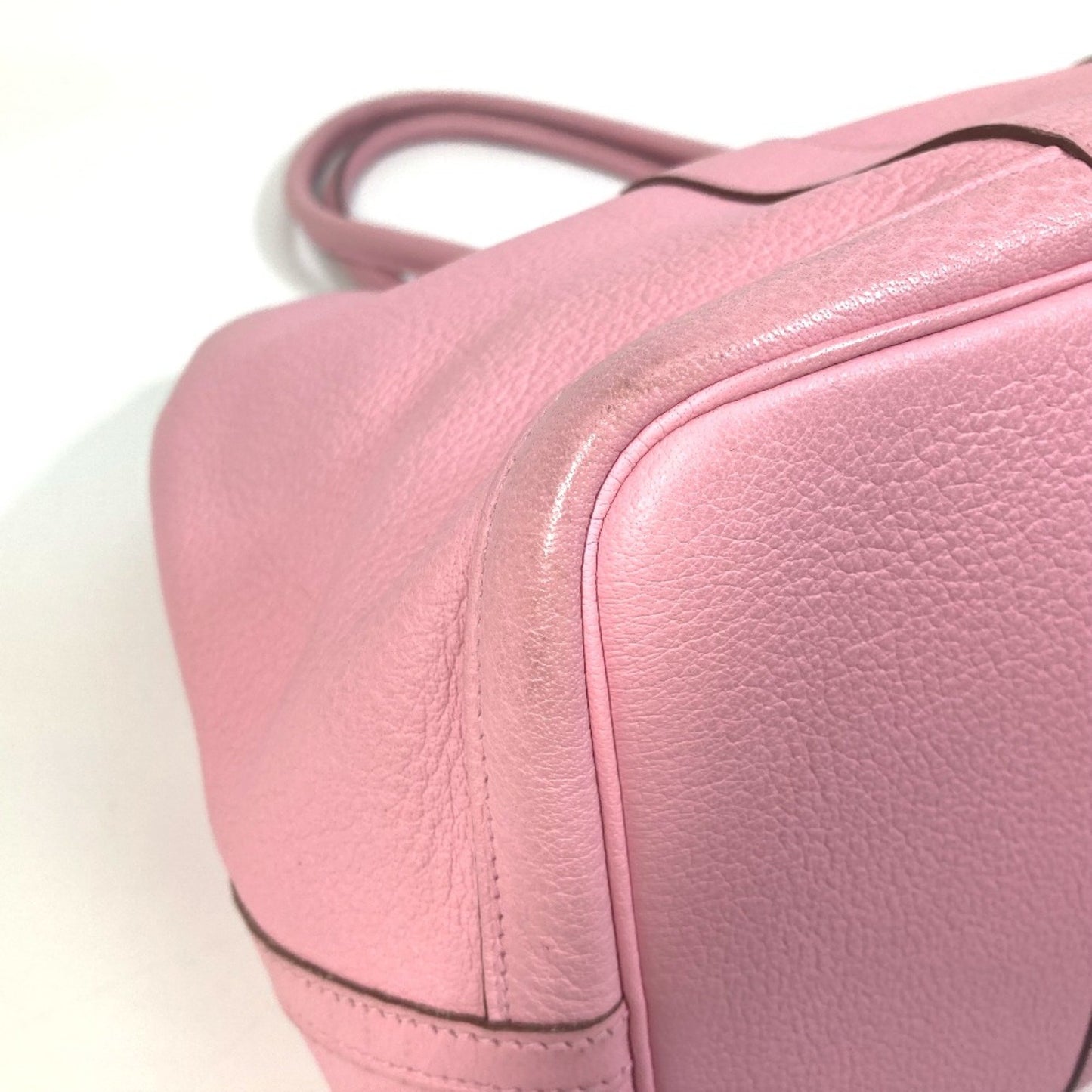 Hermès Pink Leather Garden Party