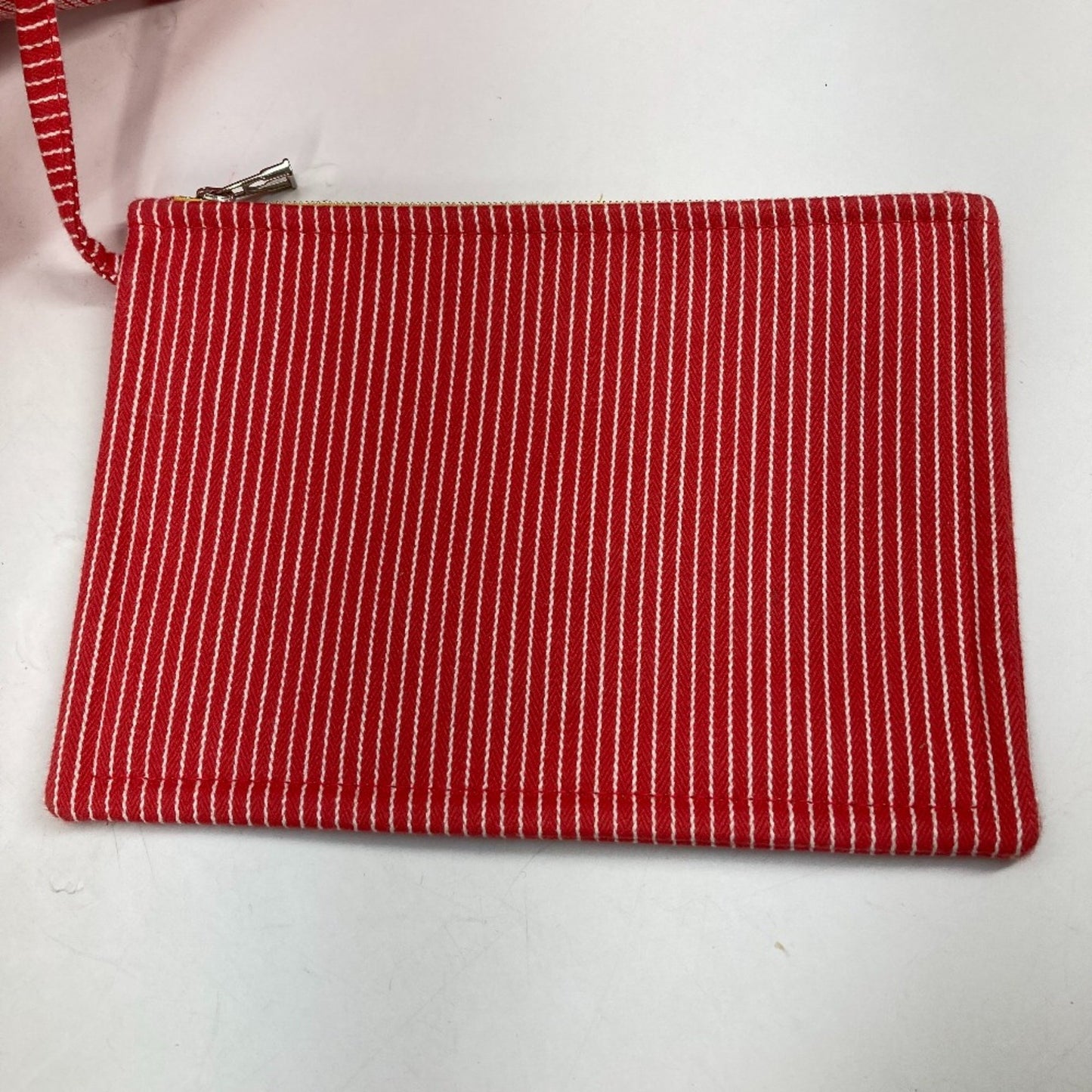 Hermès Red Canvas Cabas