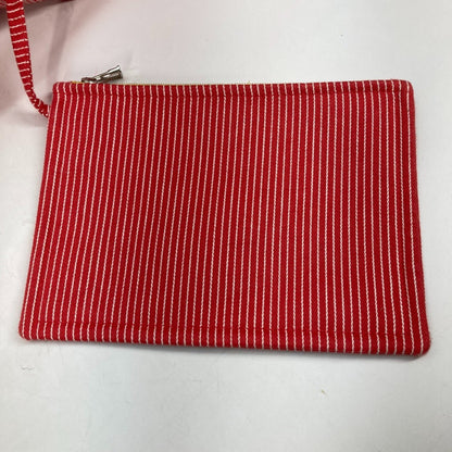 Hermès Red Canvas Cabas
