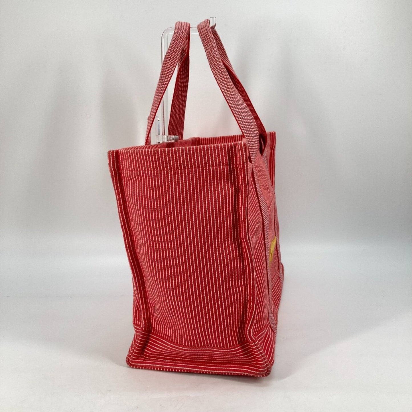 Hermès Red Canvas Cabas