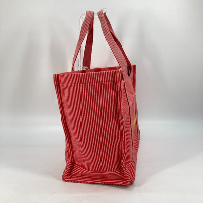Hermès Red Canvas Cabas