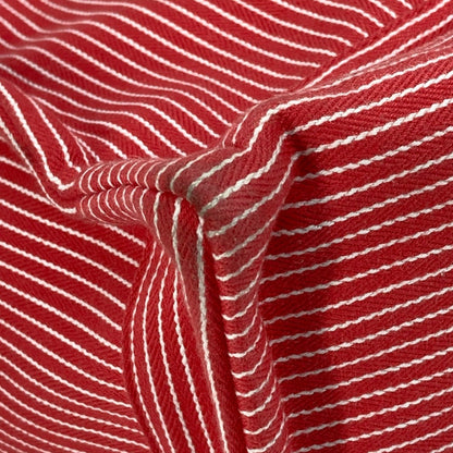 Hermès Red Canvas Cabas