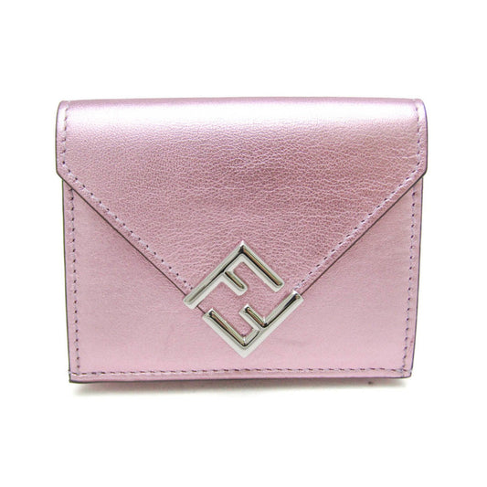 Fendi Pink Leather Ff