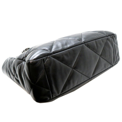 Chanel Black Leather Chanel 19