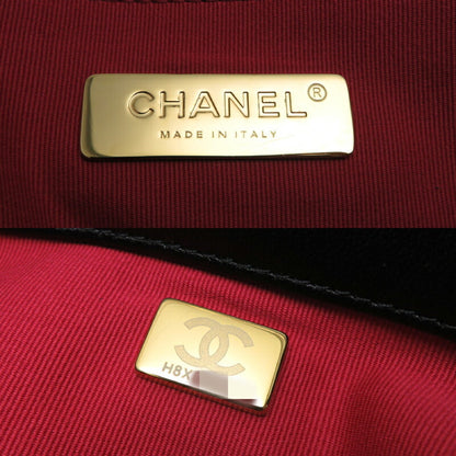 Chanel Black Leather Chanel 19