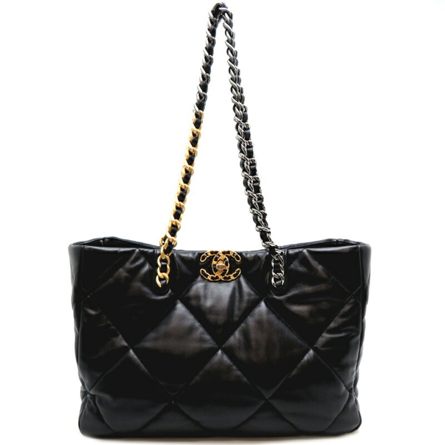 Chanel Black Leather Chanel 19
