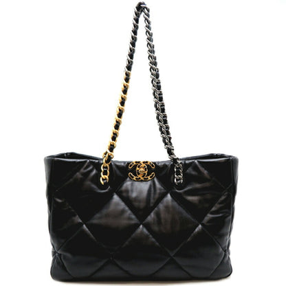 Chanel Black Leather Chanel 19