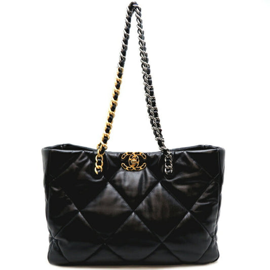 Chanel Black Leather Chanel 19