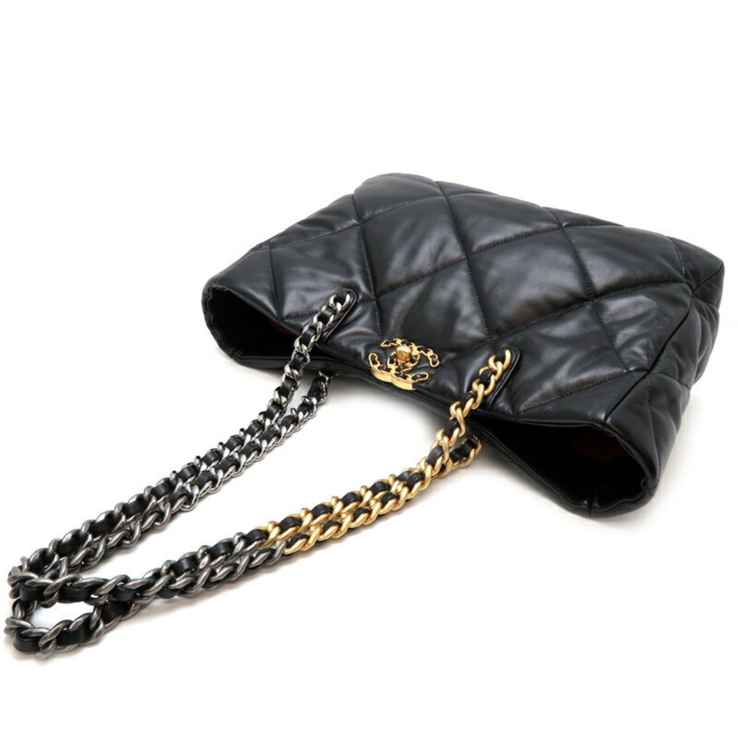 Chanel Black Leather Chanel 19