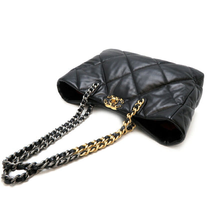 Chanel Black Leather Chanel 19