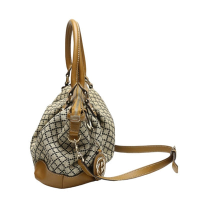 Gucci Brown Canvas Sukey