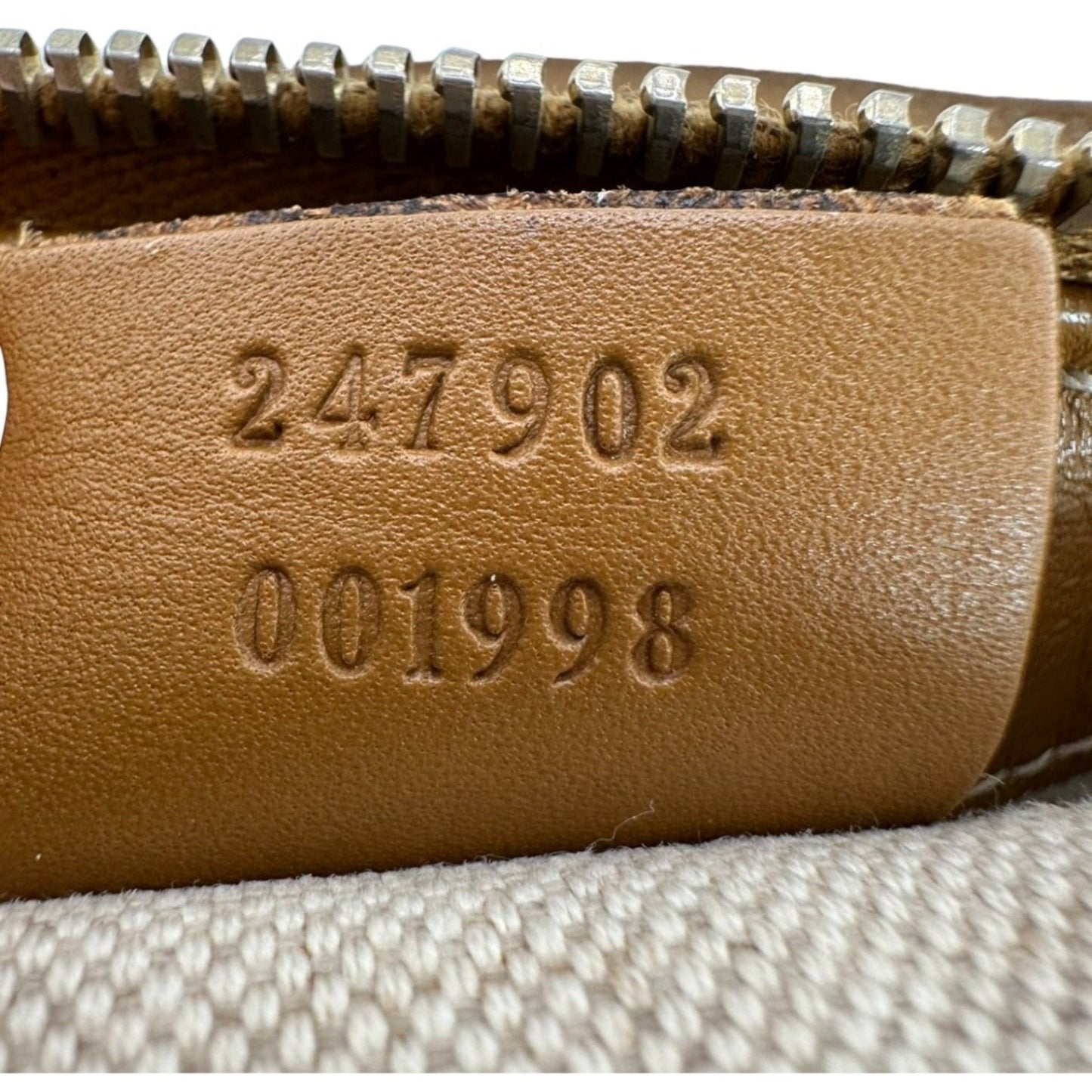 Gucci Brown Canvas Sukey