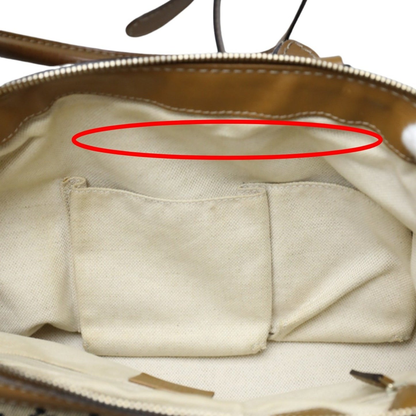 Gucci Brown Canvas Sukey